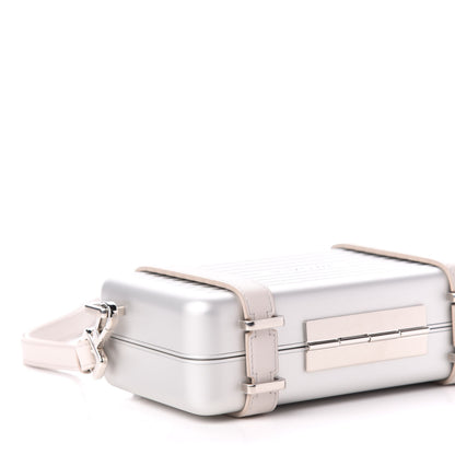Christian Dior X RIMOWA Aluminum Personal Clutch On Strap Pink 8 of 10