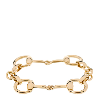 Gucci 18K Yellow Gold Horsebit Bracelet 1 of 3
