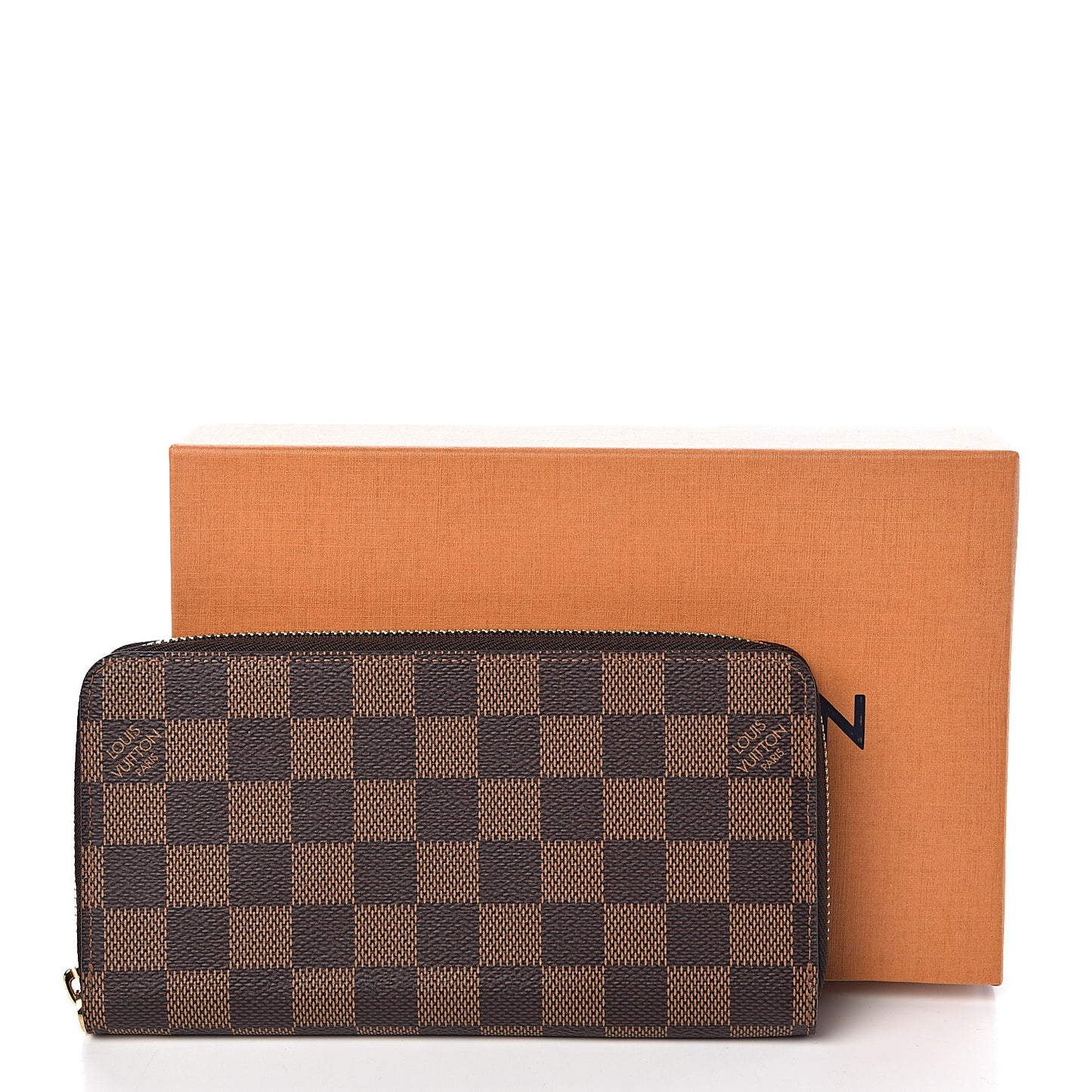 Damier Ebene Zippy Wallet