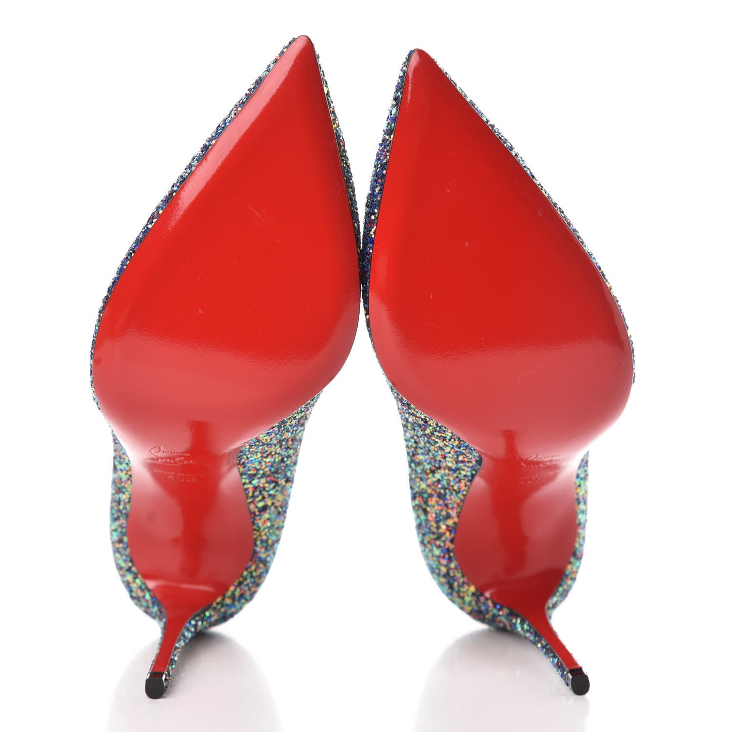 Glitter Pigalle Follies 100 Pumps 40.5 China Blue