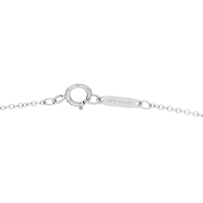 Tiffany Platinum Diamond Letter S Pendant Necklace 4 of 6
