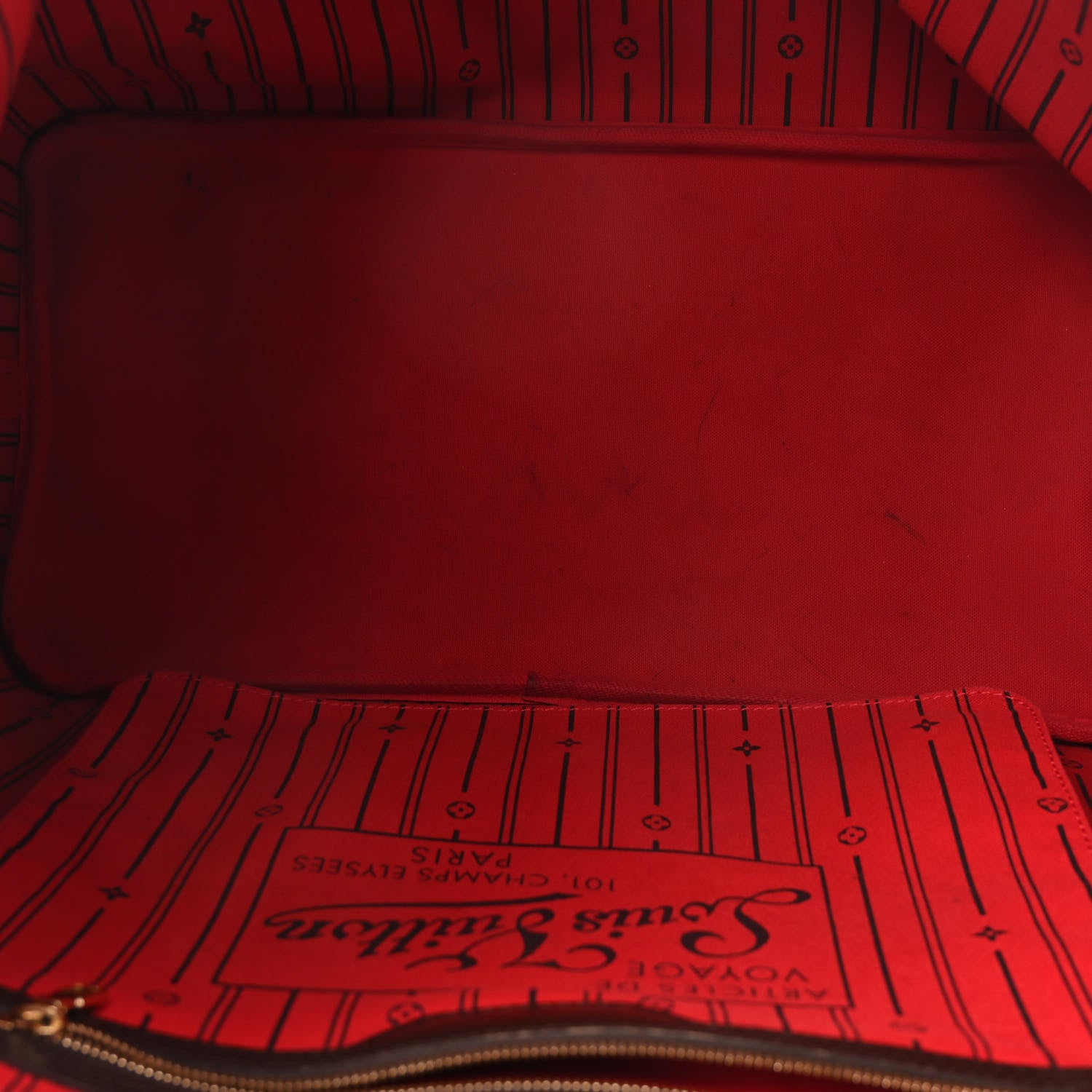 Louis Vuitton Damier Ebene Neverfull GM 5 of 12