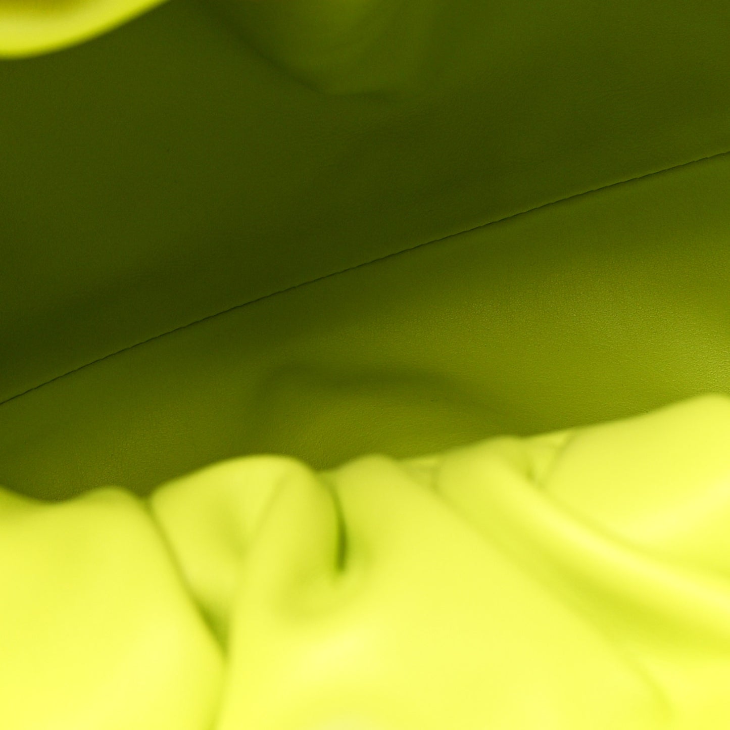 Smooth Butter Calfskin Small The Shoulder Pouch Acid Kiwi