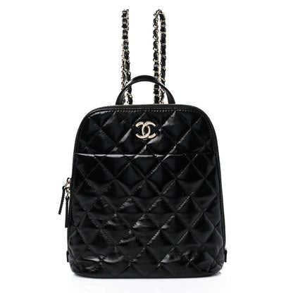 Chanel Shiny Calfskin My Pocket Backpack Black 3 of 10