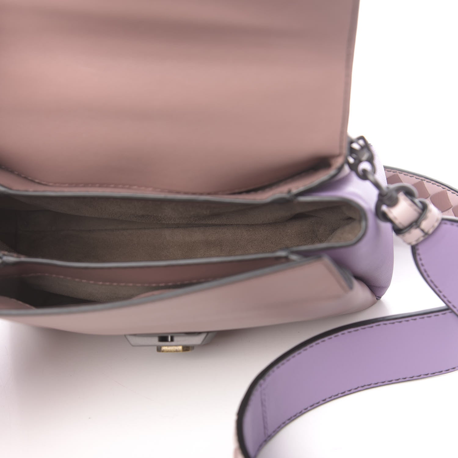 Bottega Veneta Nappa Multicolor Mini Piazza Bag Deco Rose Quartz Wisteria 5 of 9