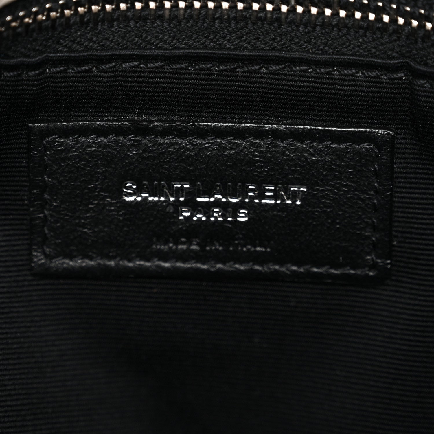 Saint Laurent Lambskin Quilted Small Loulou Puffer Monogram Chain Satchel Blanc Vintage 7 of 11