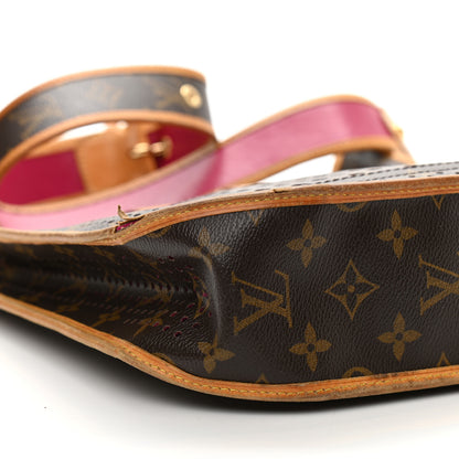 Louis Vuitton Monogram Perforated Musette Fuchsia 8 of 14