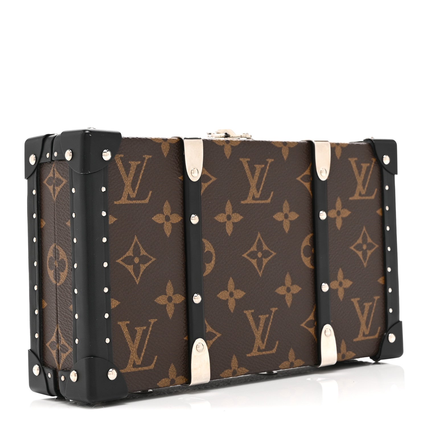 Louis Vuitton Monogram Wallet Trunk Black Multicolor 3 of 9