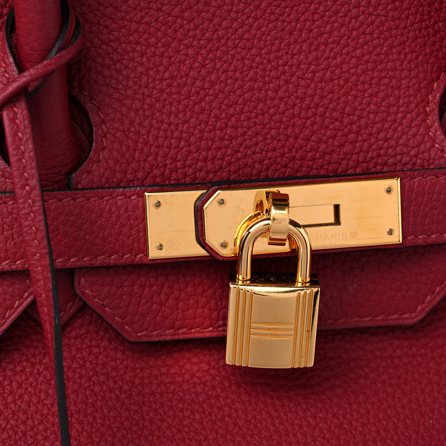 Togo Birkin 35 Rouge Grenat