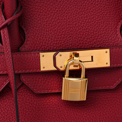 Hermes Togo Birkin 35 Rouge Grenat 17 of 20
