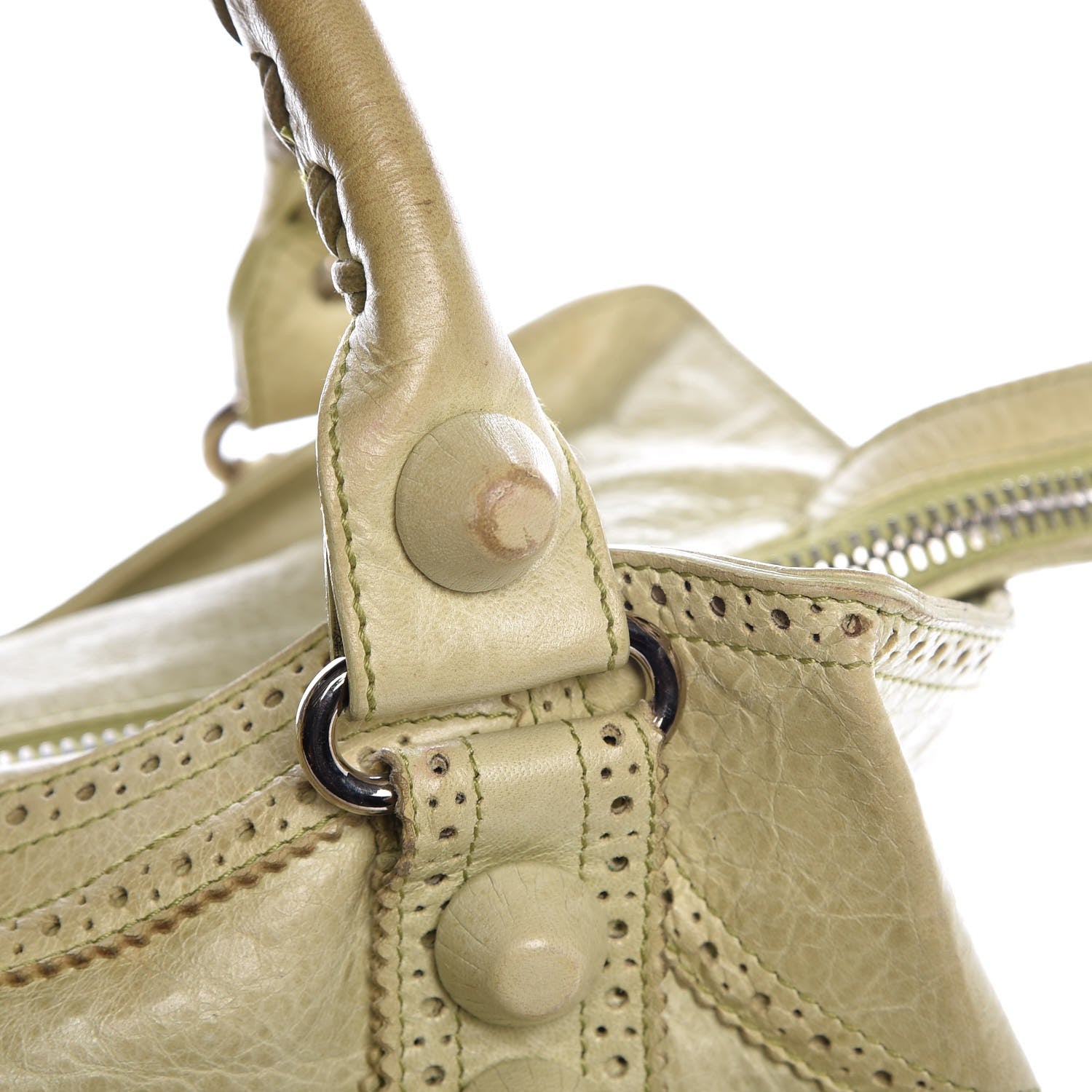 Balenciaga Agneau Giant Brogues Hardware Brief Granny 14 of 15