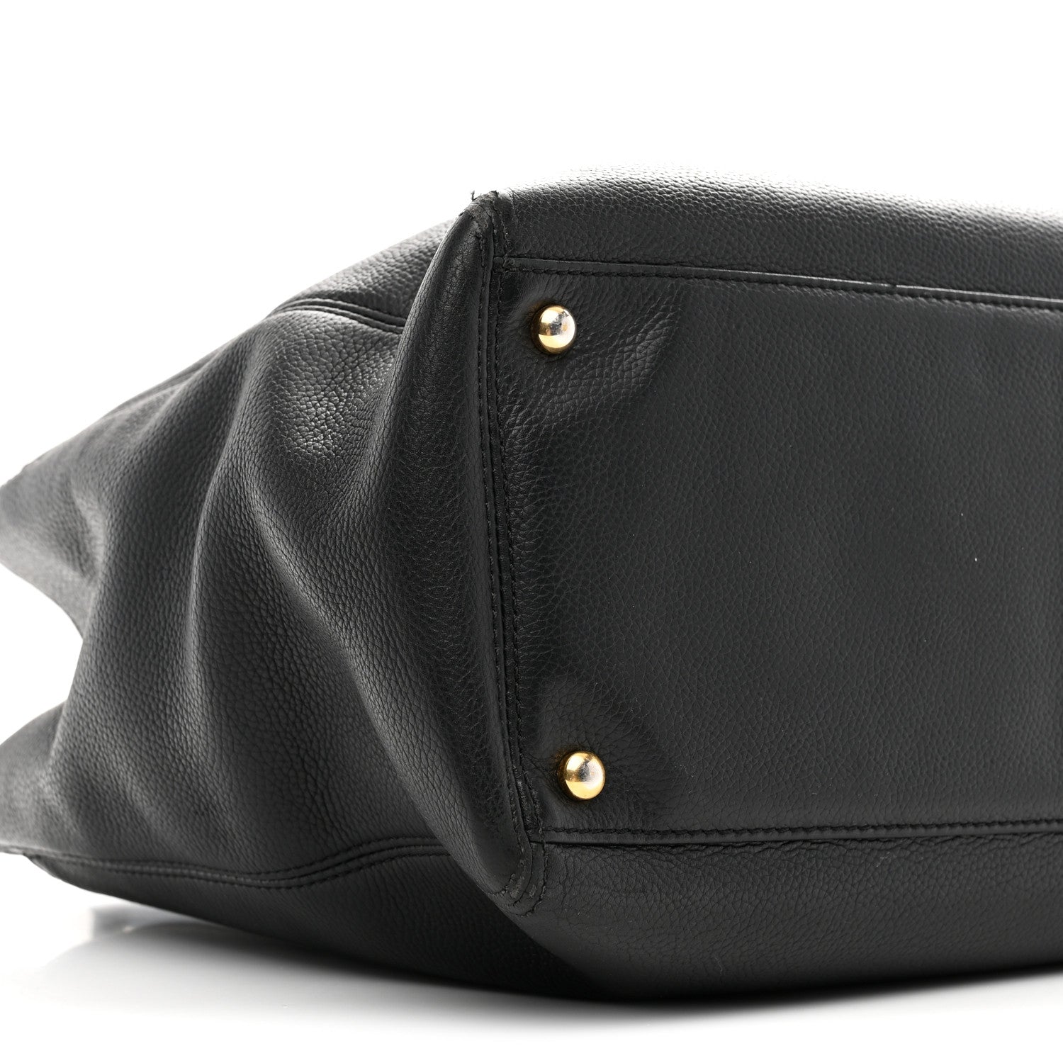 Chanel Calfskin Cerf Executive Shopper Tote Black 9 of 10