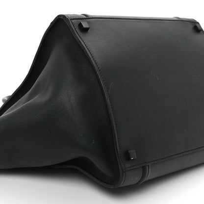 Celine Grained Calfskin Medium Phantom Luggage Black 8 of 11