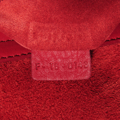 Celine Supple Calfskin Medium Phantom Luggage Red 8 of 8