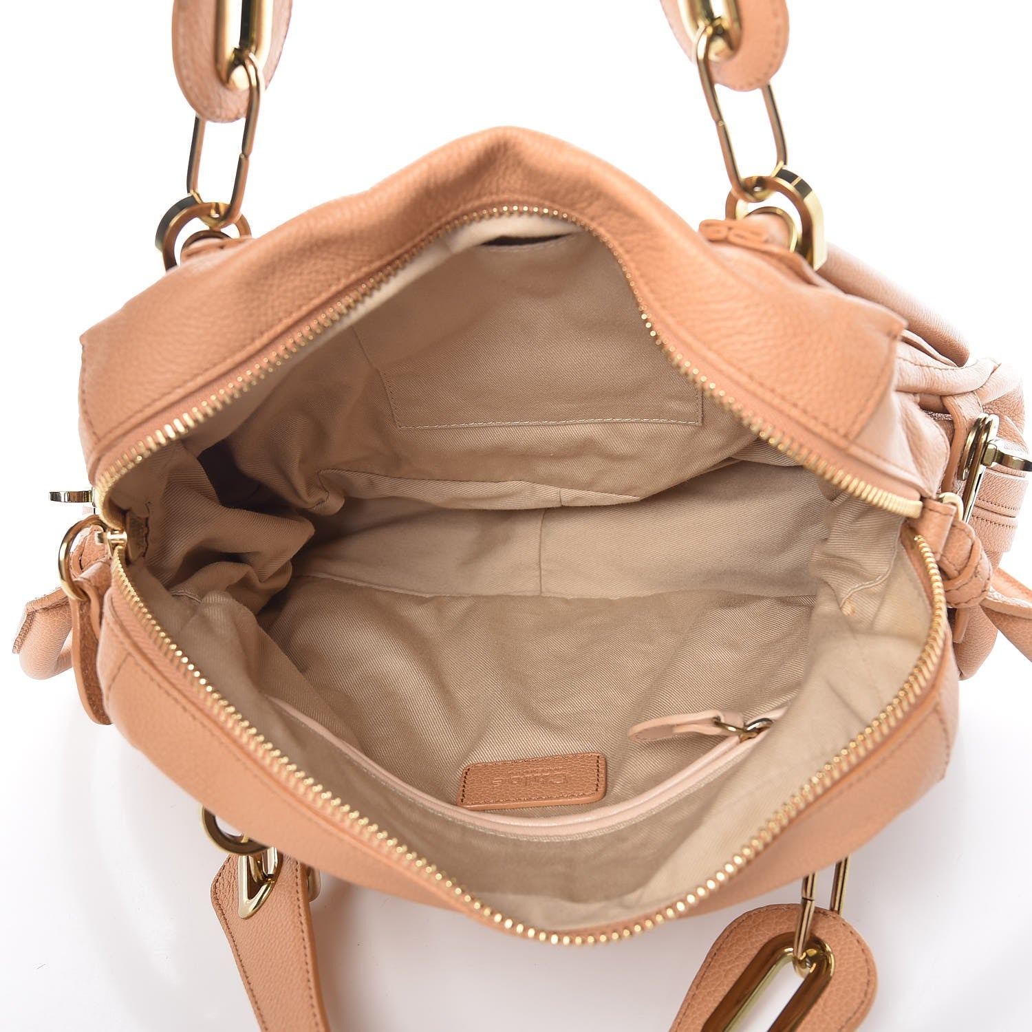 Chloe Calfskin Medium Paraty Light Tan 6 of 13