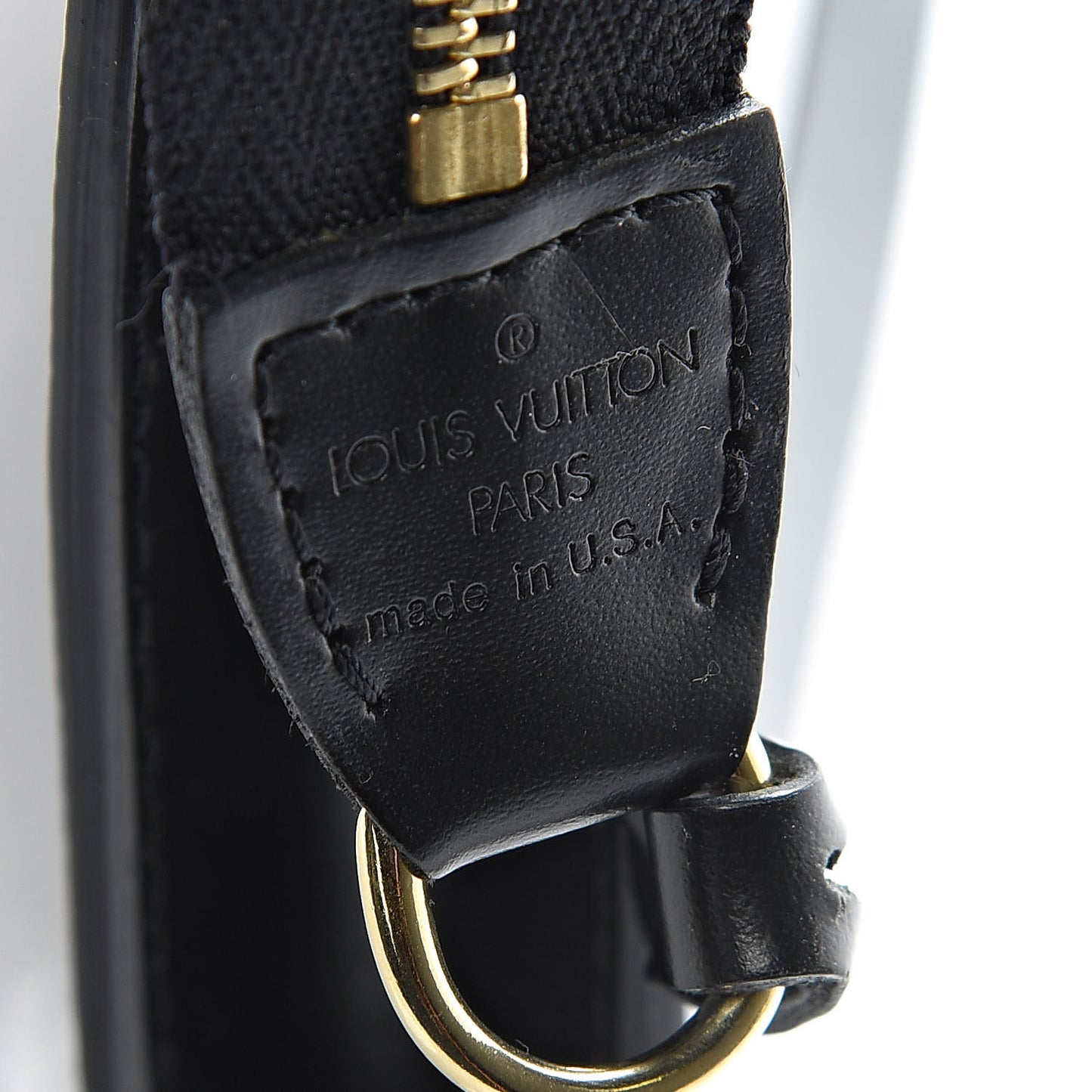 Epi Pochette Accessories 24 Black