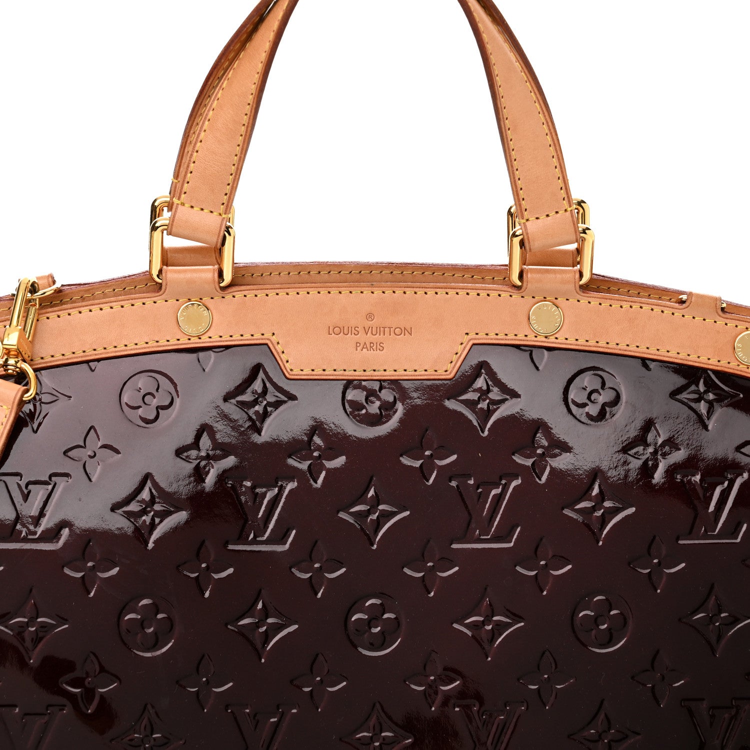 Louis Vuitton Vernis Brea GM Rouge Fauviste 8 of 14