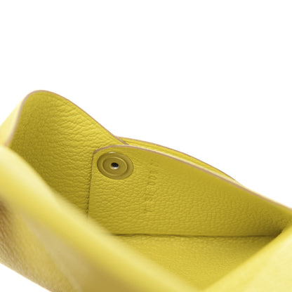 Hermes Chevre Mysore Calvi Card Case Lime 6 of 10