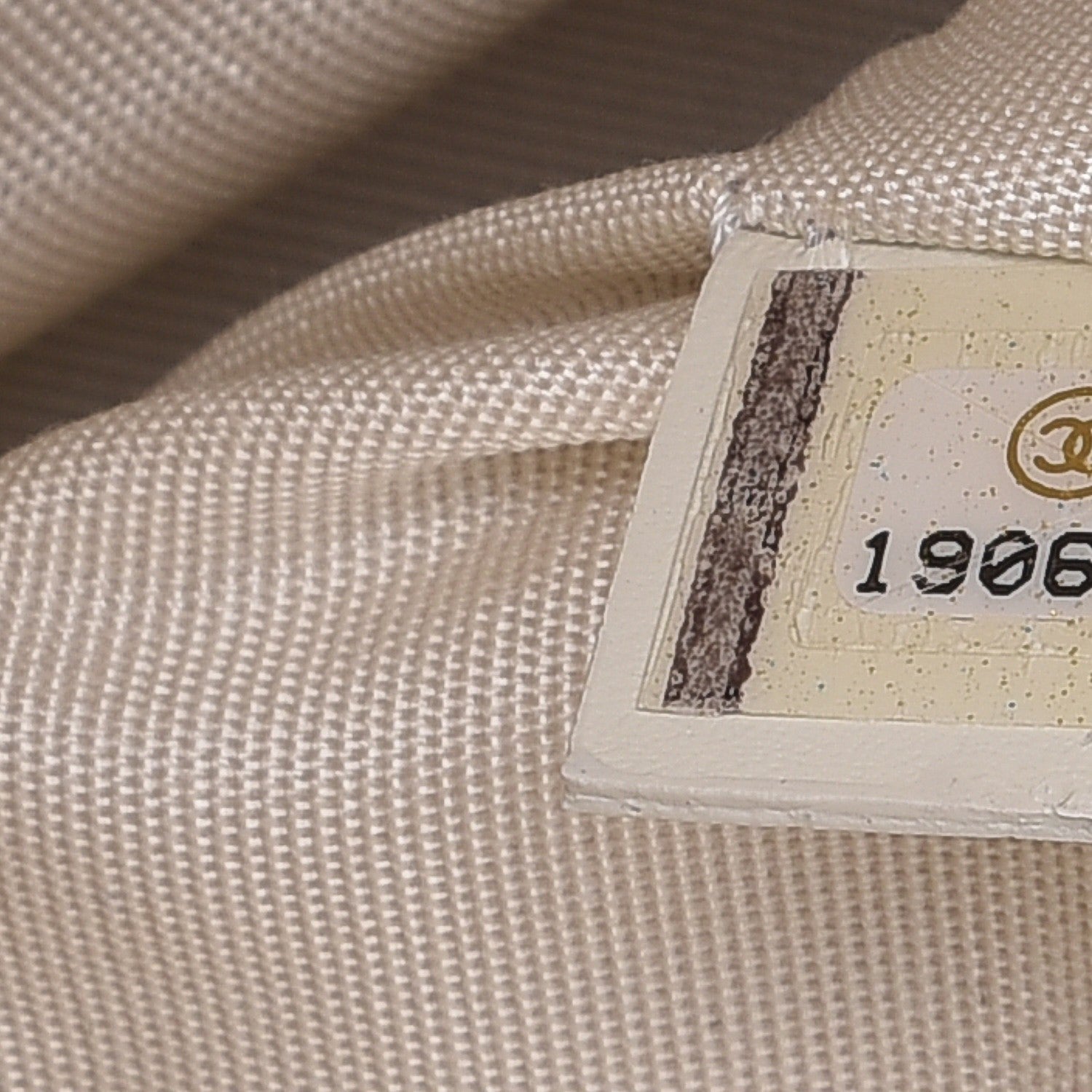 Chanel Canvas Large Deauville Pouch Blue 7 of 8