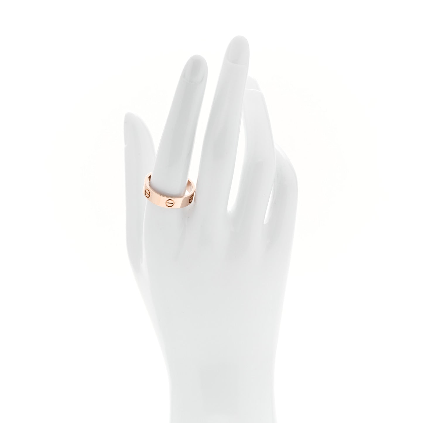 18K Pink Gold 5.5mm LOVE Ring 62 10