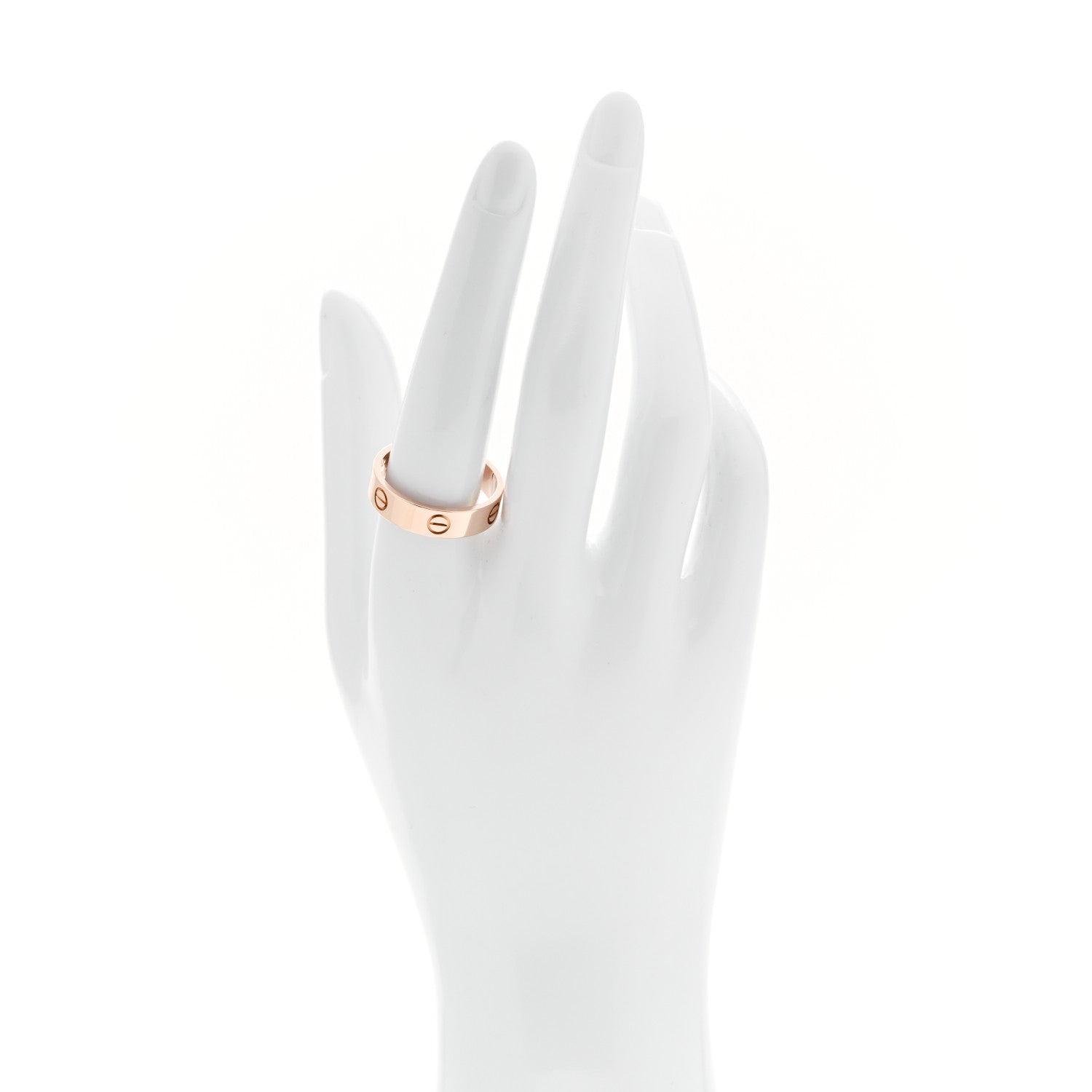 Cartier 18K Pink Gold 5.5mm LOVE Ring 62 10 2 of 4