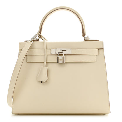 Hermes Epsom Kelly Sellier 28 Craie 1 of 12