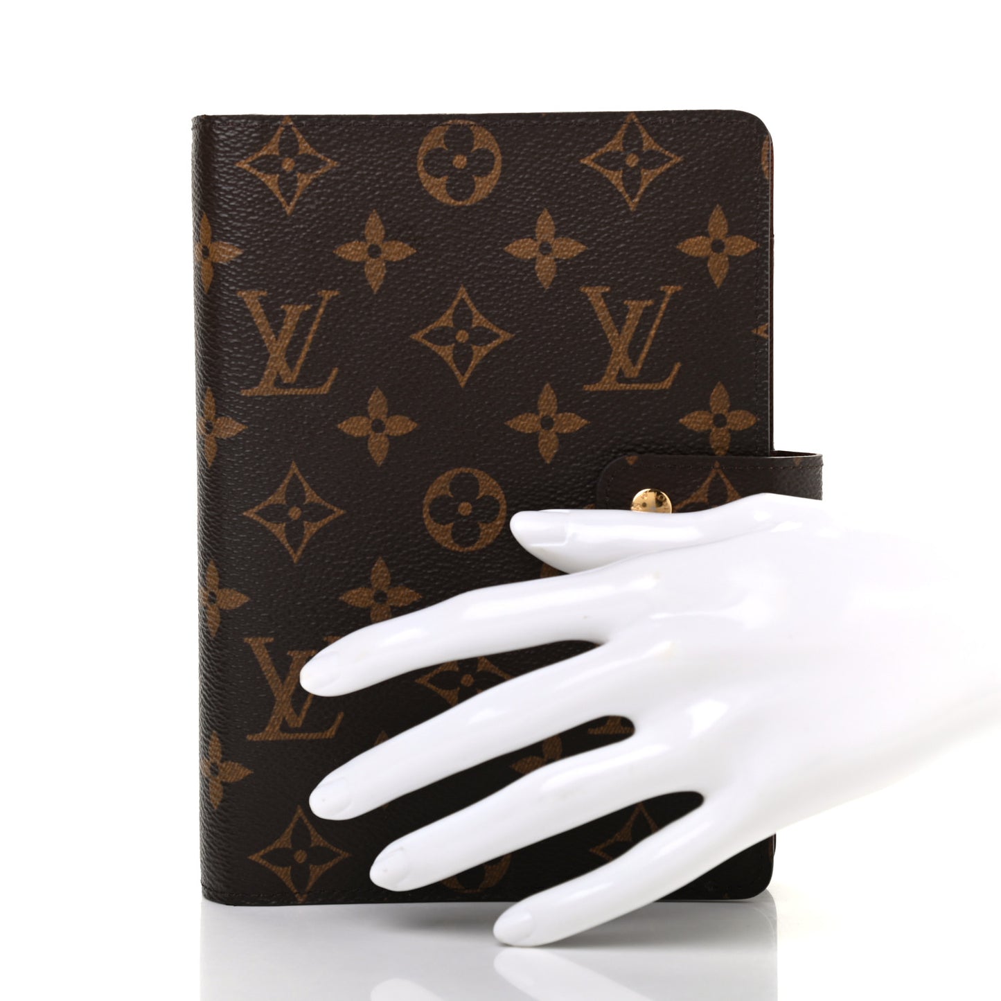 Monogram Medium Ring Agenda Cover