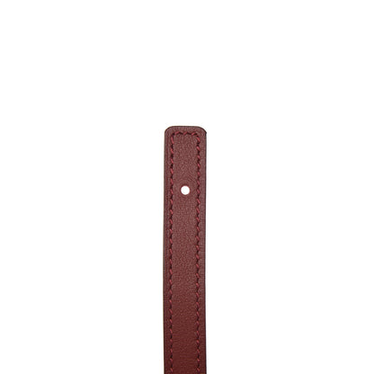 Hermes Swift Epsom 13mm Belt Strap 85 Rouge H Rouge Casaque 6 of 8