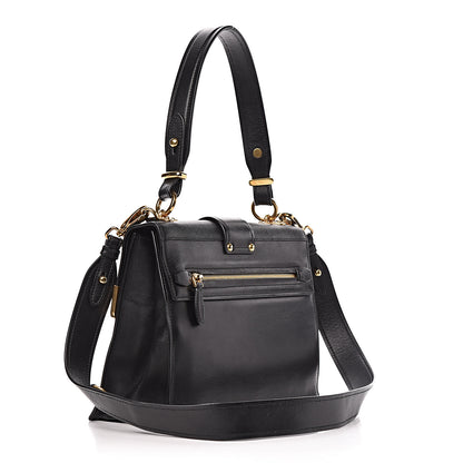 Prada City Calfskin Saffiano Cahier Top Handle Bag Black 3 of 12