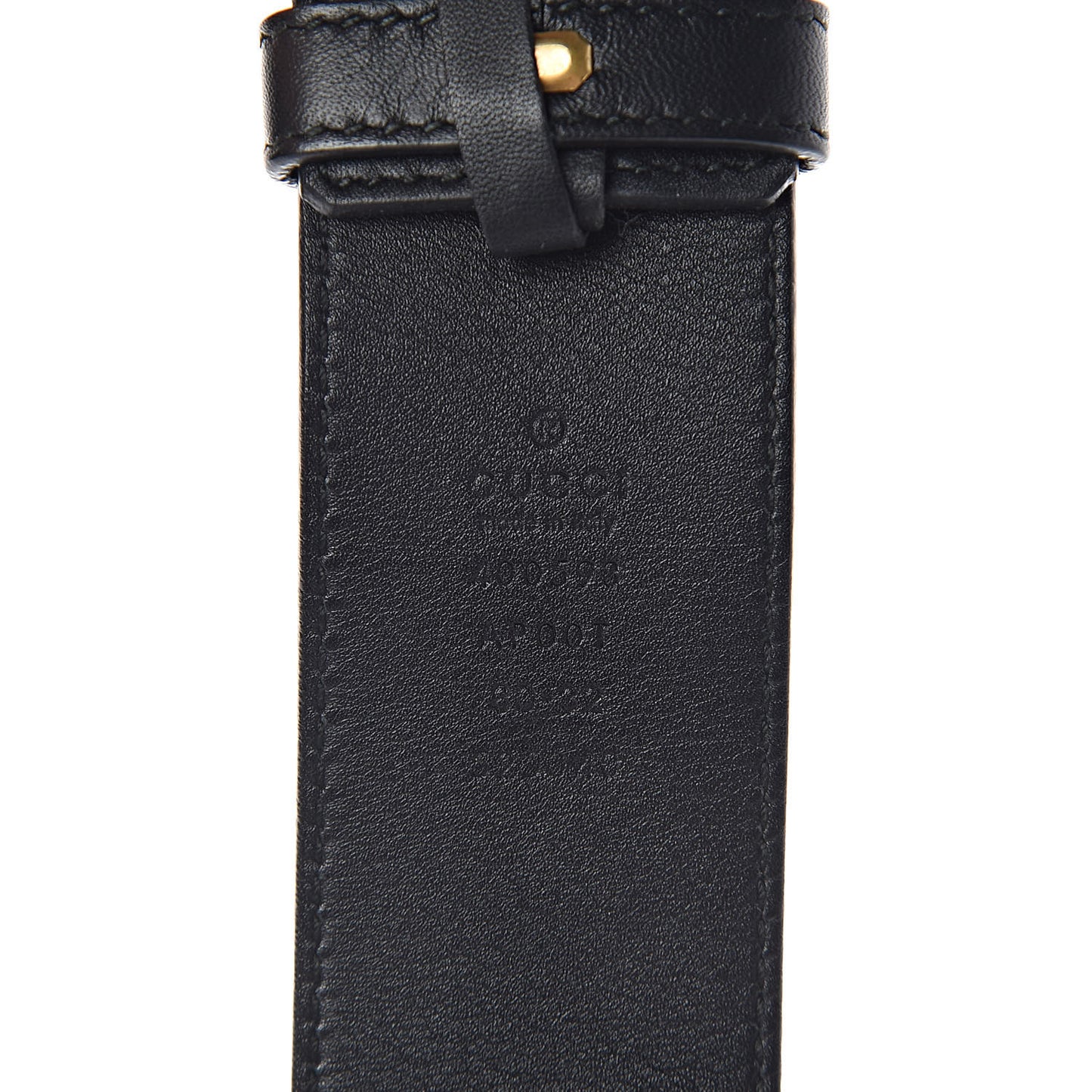 Calfskin Double G 40mm Belt 80 32 Black