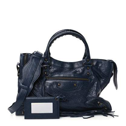 Balenciaga Agneau Classic Hardware City Bleu Obscur 3 of 11