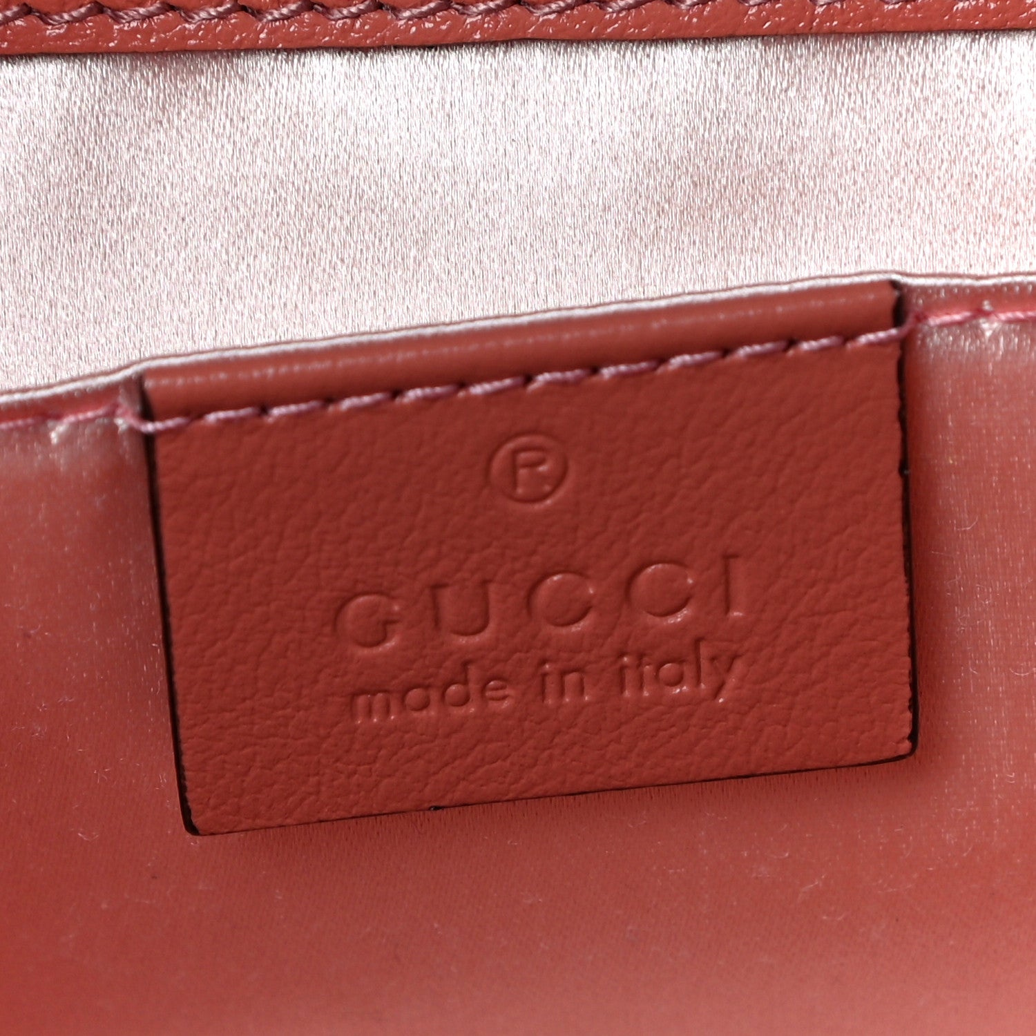 Gucci Sequin Matelasse Diagonal Mini GG Marmont Shoulder Bag Antique Rose Rosa Pale Pink 5 of 11