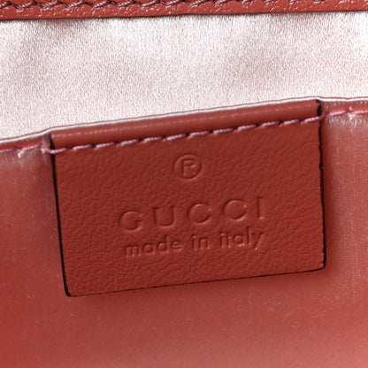 Gucci Sequin Matelasse Diagonal Mini GG Marmont Shoulder Bag Antique Rose Rosa Pale Pink 5 of 11