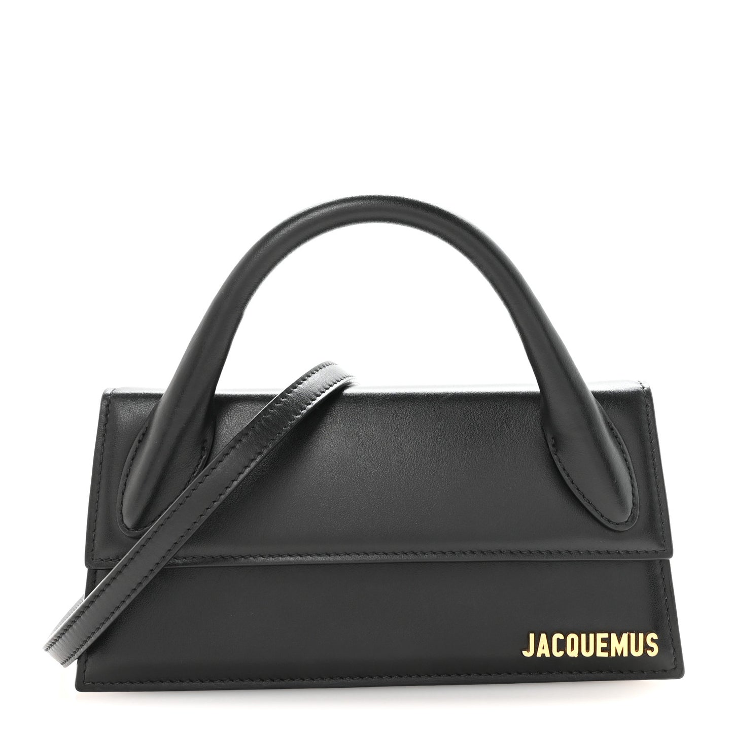 Smooth Calfskin Le Chiquito Long Black