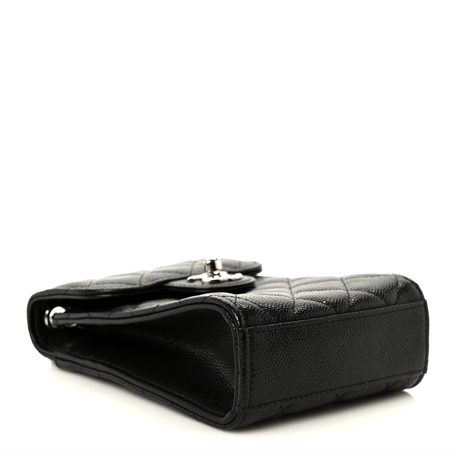 Chanel Caviar Quilted Classic Phone Holder Black 4 of 12