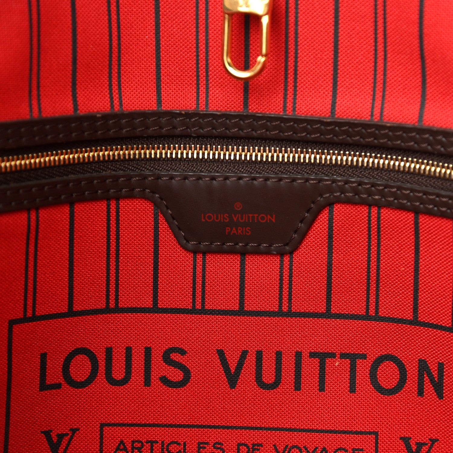 Louis Vuitton Damier Ebene Neo Neverfull GM 7 of 15