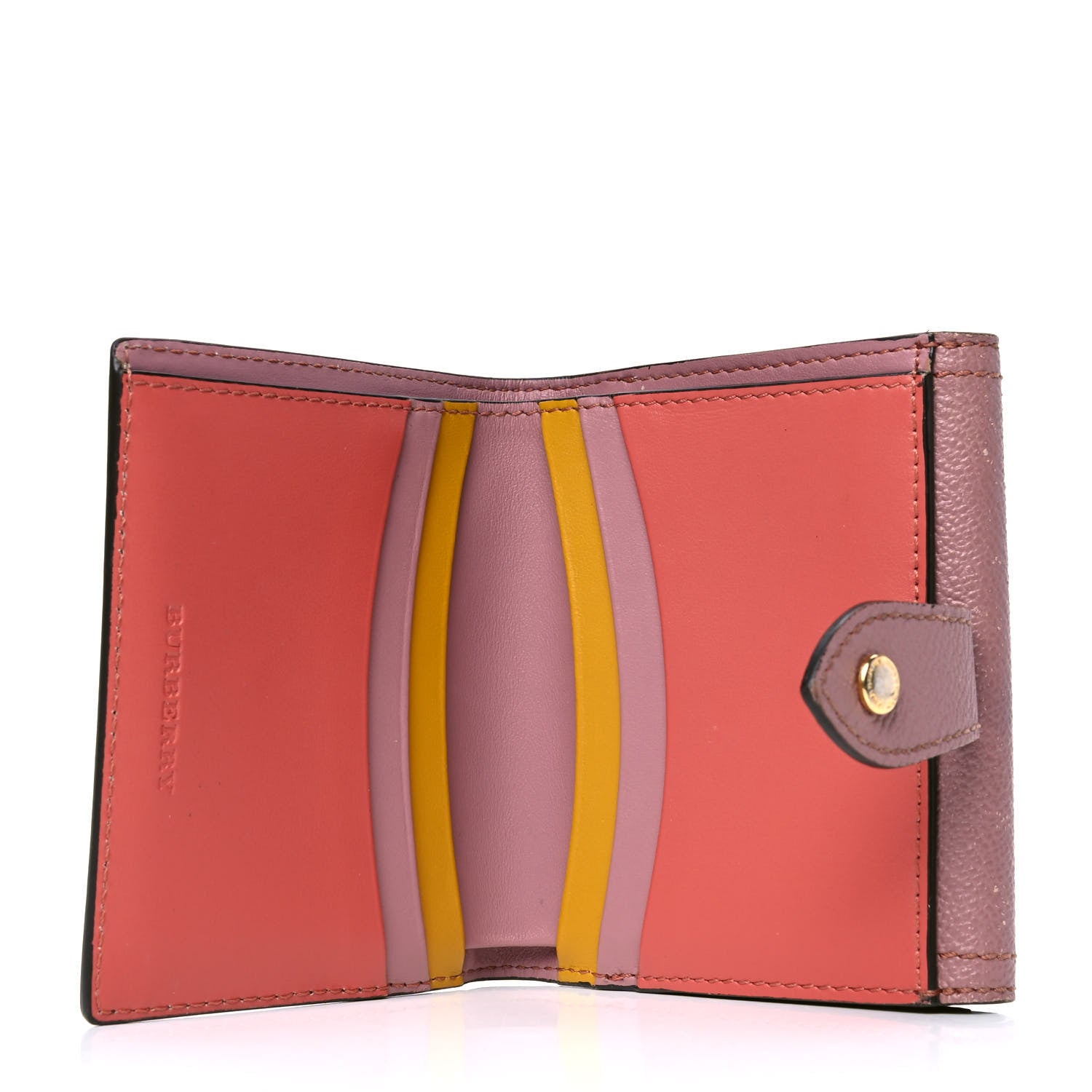 Burberry House Check Luna French Wallet Dusty Pink 4 of 6