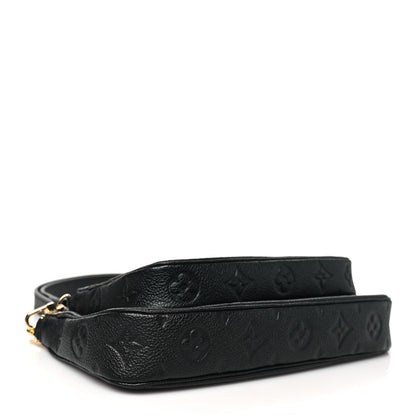 Louis Vuitton Empreinte Monogram Giant Multi Pochette Accessories Black 4 of 10