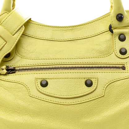 Balenciaga Agneau Classic Hardware City Jaune Citronnade 9 of 11