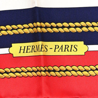 Hermes Silk Chateaux D' Arriere Scarf 90 2 of 5