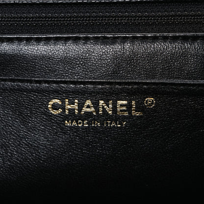 Chanel Caviar Quilted Jumbo Kelly Flap Black 6 of 10