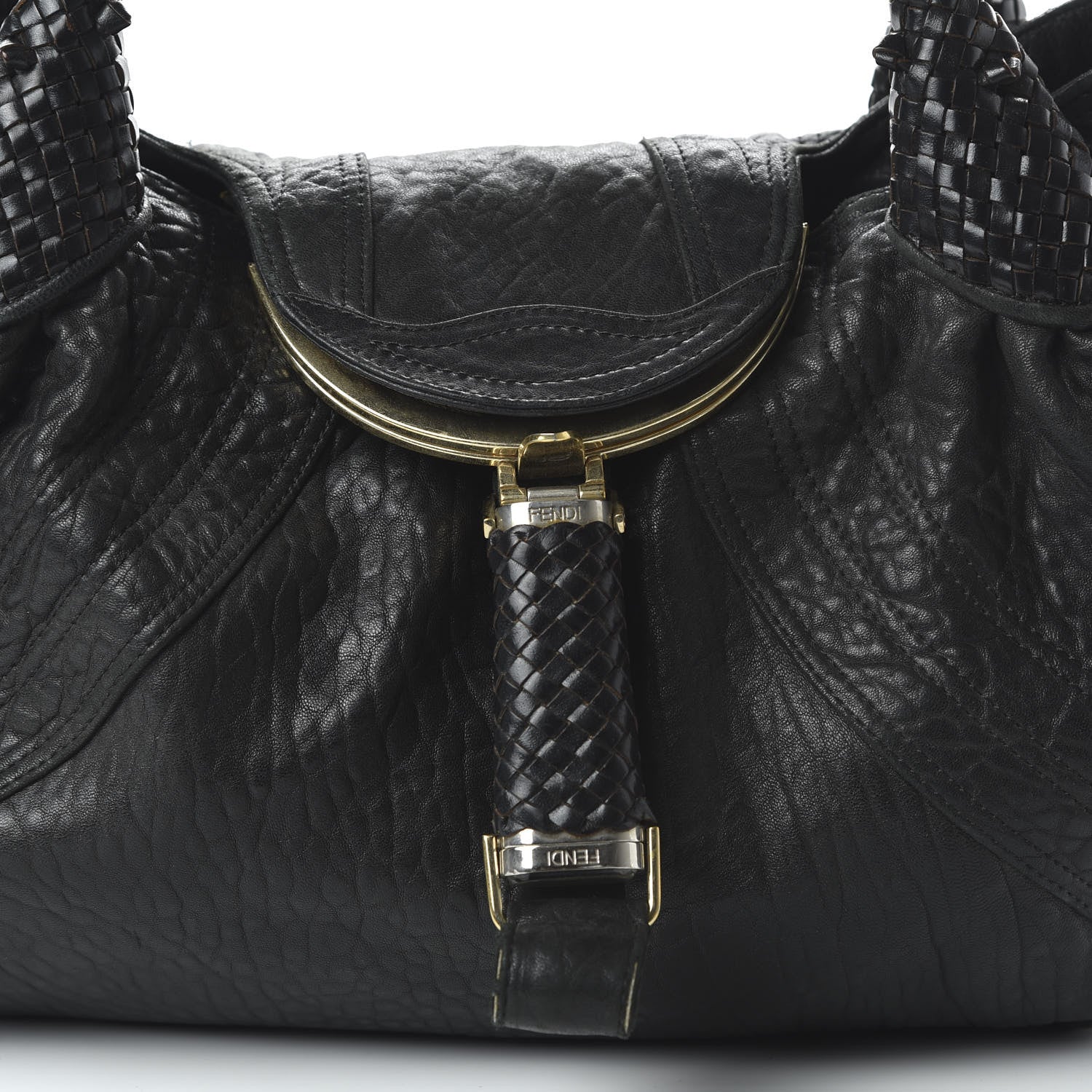 Fendi Nappa Nuvolata Spy Black 9 of 10