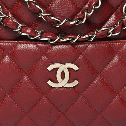 Chanel Caviar Quilted Camera Case Burgundy 8 of 13