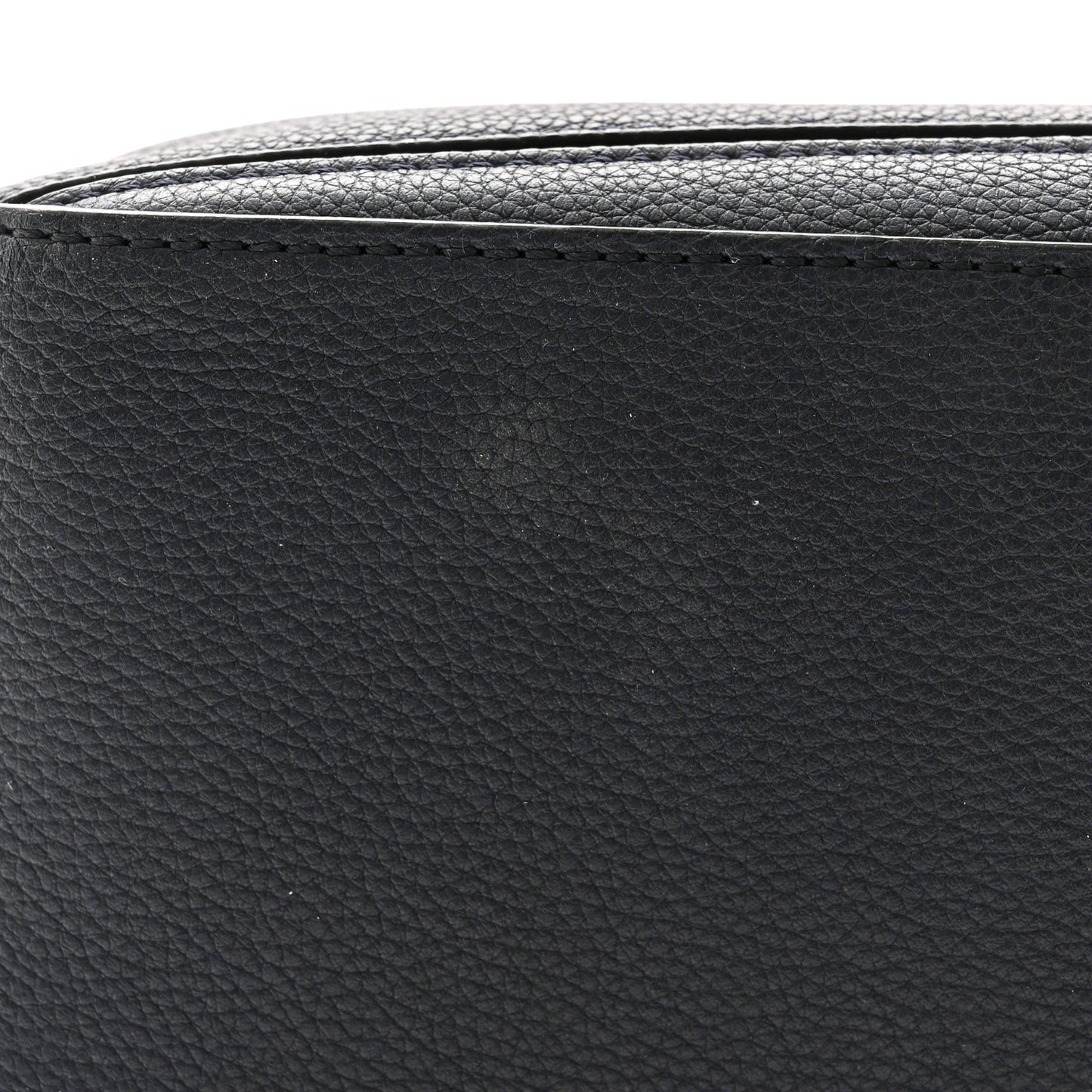 Calfskin Small Puzzle Bag Midnight Blue Black