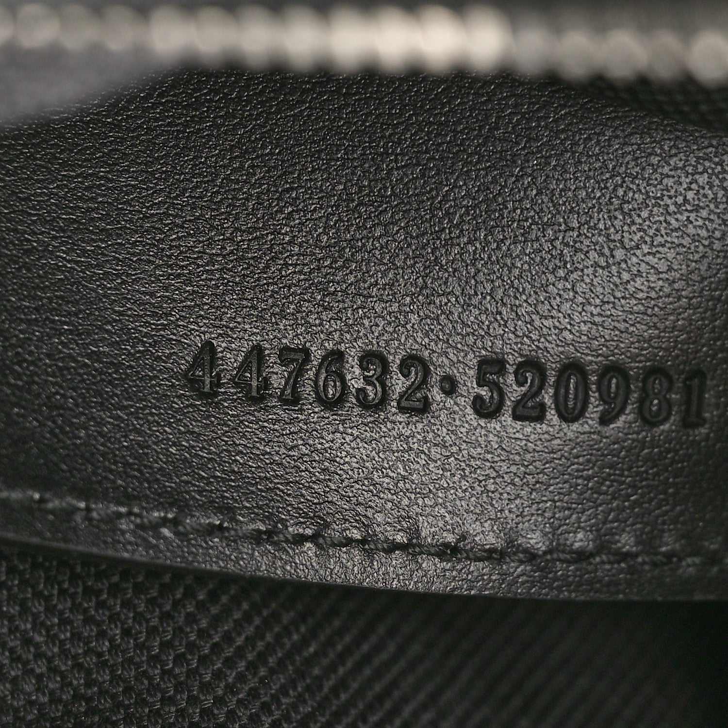 Gucci Calfskin Matelasse Monochrome Small GG Marmont Chain Shoulder Bag Black 7 of 10