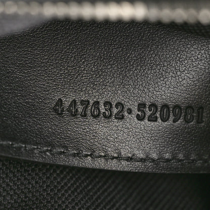 Gucci Calfskin Matelasse Monochrome Small GG Marmont Chain Shoulder Bag Black 7 of 10