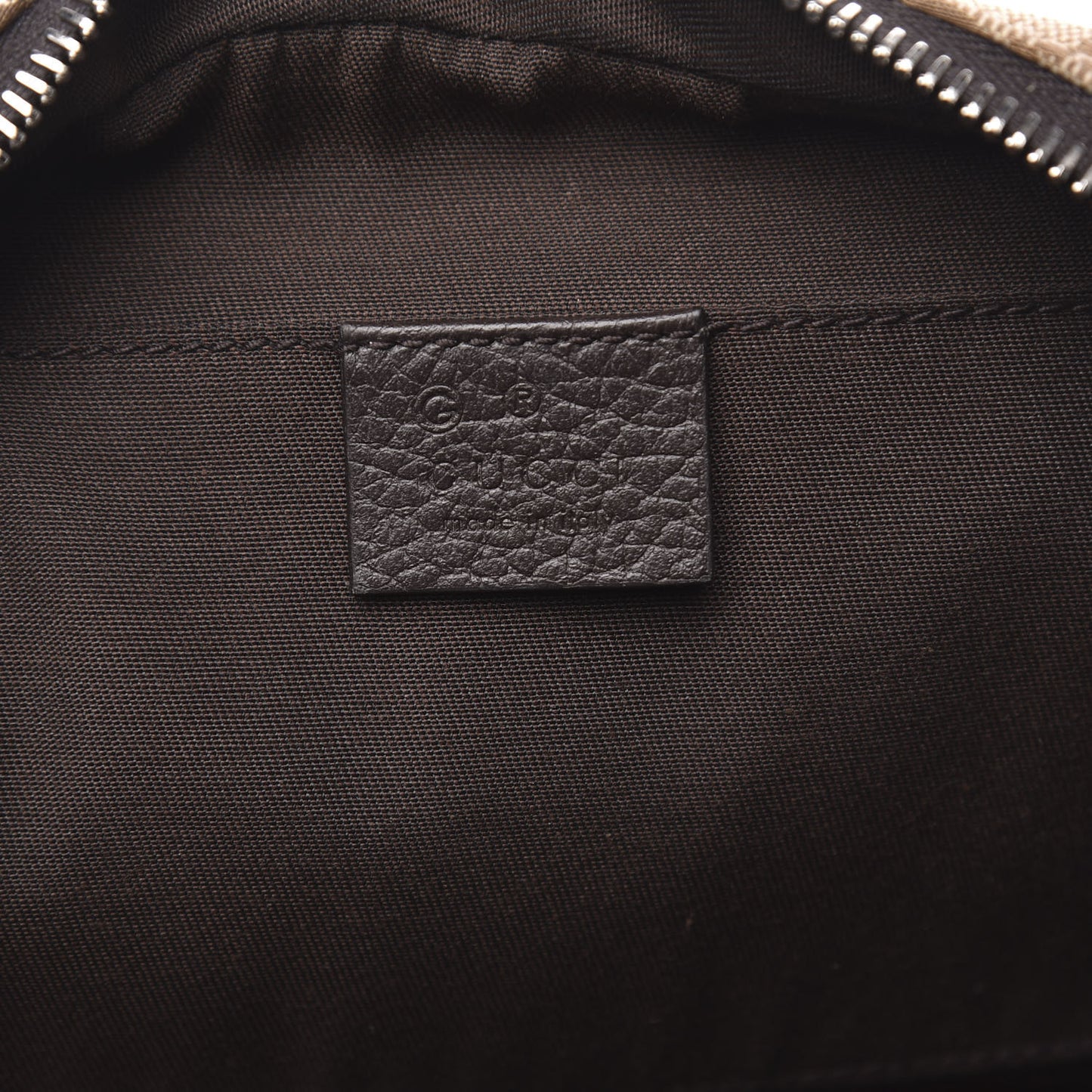 Monogram Belt Bag Dark Brown