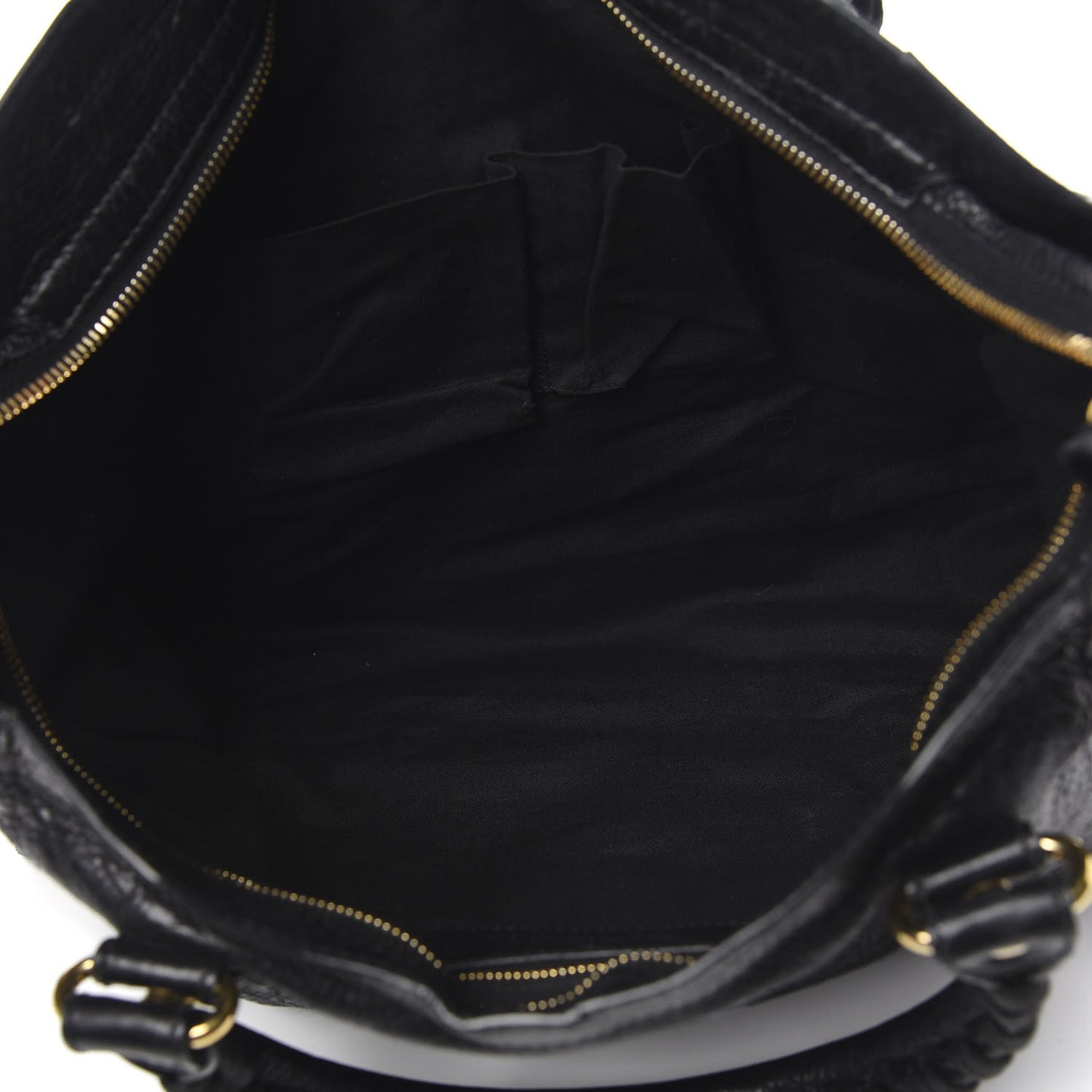 Agneau Giant 12 Gold Hardware City Black