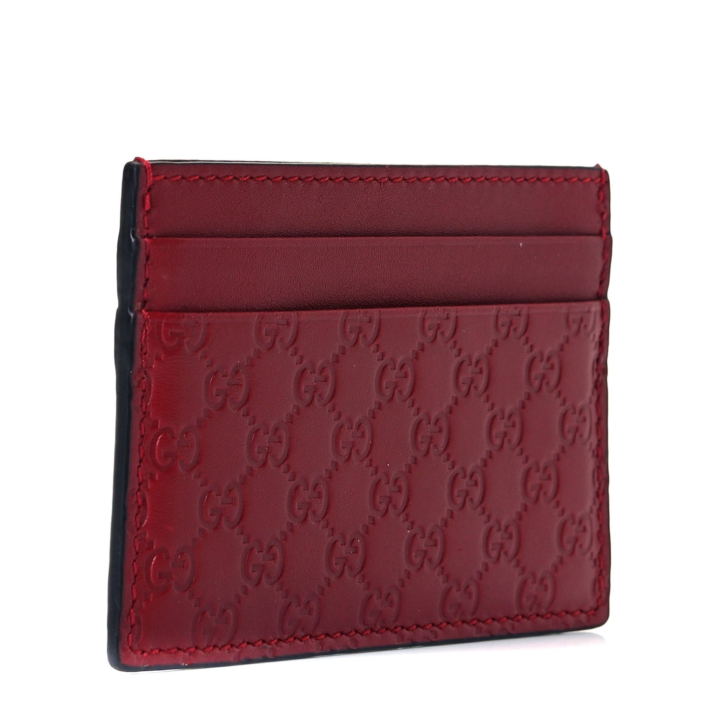 Microguccissima Card Holder Red