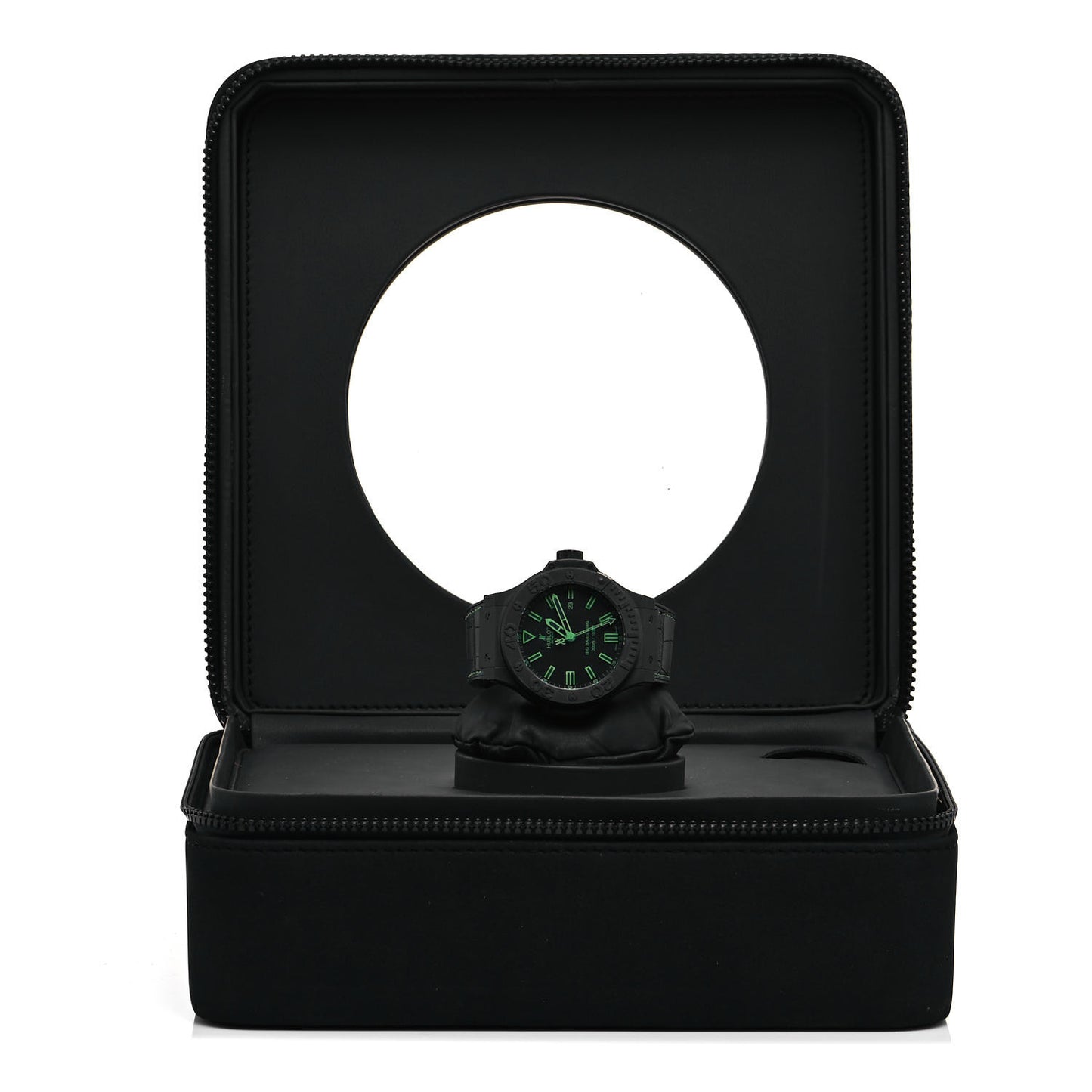 Ceramic Alligator 48mm Big Bang King All Black Green Automatic Watch Black 322.CI.1190.GR.ABG11